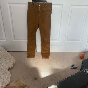 NOBO High Rise Sculpting Skinny Pants - Tan